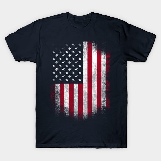 USA vintage  Flag T-Shirt by Andreeastore  